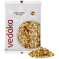 Deals and Offers on - Amazon Brand - Vedaka Roasted Chana, Whole With Skin, 500 g Deals, Discounts & Offers on - Amazon Brand - Vedaka Roasted Chana, Whole With Skin, 500 g