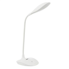 Deals and Offers on - Amazon Basics Sleek Rechargeable LED Table Lamp, 8W, Dimming, White, Pack of 1 Deals, Discounts & Offers on - Amazon Basics Sleek Rechargeable LED Table Lamp, 8W, Dimming, White, Pack of 1