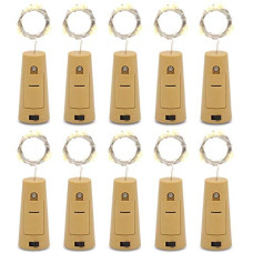 Deals and Offers on - One94Store 20 Led Wine Bottle Cork Copper Wire String Lights,2M Battery Operated (Warm White,Pack of 10) 2 Meters Deals, Discounts & Offers on - One94Store 20 Led Wine Bottle Cork Copper Wire String Lights,2M Battery Operated (Warm White,Pack of 10) 2 Meters