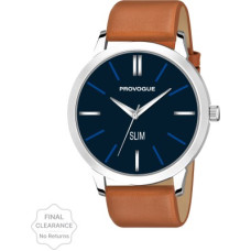 Deals, Discounts & Offers on Watches & Wallets - PROVOGUESlim Series Quartz Analog Watch - For Men PRVG129