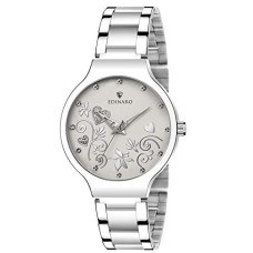 Deals and Offers on Women - EDINARO Gorgeous Analogue Round Studded Dial Watches for Women and Ladies Watch with Stainless Steel Adjustable Bracelet Strap with Double Lock Clasp Watches Deals, Discounts & Offers on Women - EDINARO Gorgeous Analogue Round Studded Dial Watches for Women and Ladies Watch with Stainless Steel Adjustable Bracelet Strap with Double Lock Clasp Watches