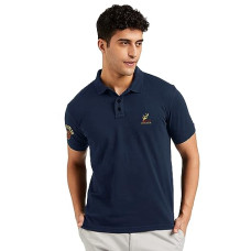 Deals, Discounts & Offers on Men - EYEBOGLER Regular Fit Mens Polo Neck Half Sleeve Soild Casual Tshirt