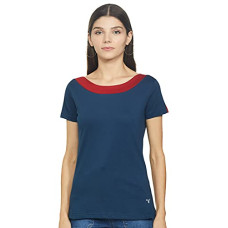 Deals and Offers on Women - Desi Belle Women's Regular T-Shirt Deals, Discounts & Offers on Women - Desi Belle Women's Regular T-Shirt