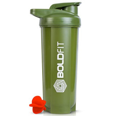 Deals, Discounts & Offers on  - Boldfit Plastic Shakers For Protein Shake Bottle Gym Shaker Bottles For Protein Shake Gym Protein Shaker Bottle For Gym Protein Shake Bottle-Armygreen 700 Ml Shaker Bottle,700 Milliliter
