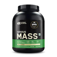 Deals and Offers on - Optimum Nutrition (ON) Serious Mass High Protein High Calorie Weight Gainer Powder - 3 kg (Vanilla) with Vitamins and Minerals, Suitable Deals, Discounts & Offers on - Optimum Nutrition (ON) Serious Mass High Protein High Calorie Weight Gainer Powder - 3 kg (Vanilla) with Vitamins and Minerals, Suitable