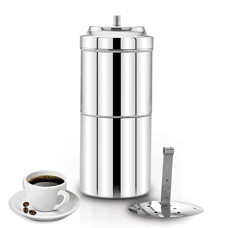 Deals and Offers on - PANCA Stainless South Indian Filter Coffee Maker, 200 ml,2 cups(Coffee Filter 200ml) Deals, Discounts & Offers on - PANCA Stainless South Indian Filter Coffee Maker, 200 ml,2 cups(Coffee Filter 200ml)