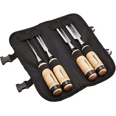 Deals and Offers on - amazon basics 4-Piece Wood Chisel Set - 1/4-Inch to 1-Inch, Wooden Handle Set of 1 Deals, Discounts & Offers on - amazon basics 4-Piece Wood Chisel Set - 1/4-Inch to 1-Inch, Wooden Handle Set of 1