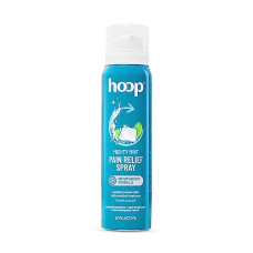 Deals, Discounts & Offers on  - hoop Mighty Mint Pain Relief Spray | Cryotherapy Cooling, Fresh Smell | Instant Relief from Backache, Joint, Leg, Knee Pain, Workout, Sports Recovery, Sore Muscle | 80 g