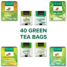 Deals and Offers on - TE-A-ME Green Tea Combo Of Kashmiri Kahwa Green Tea, Tulsi Green Tea, Green Tea, Honey Lemon Green Tea (10 Tea Bags In Each Variety = 40 Tea Bags) Deals, Discounts & Offers on - TE-A-ME Green Tea Combo Of Kashmiri Kahwa Green Tea, Tulsi Green Tea, Green Tea, Honey Lemon Green Tea (10 Tea Bags In Each Variety = 40 Tea Bags)