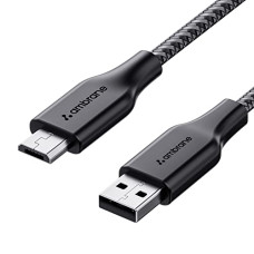 Deals and Offers on - Ambrane Unbreakable 60W / 3A Fast Charging 1.5m Braided Micro USB Cable Deals, Discounts & Offers on - Ambrane Unbreakable 60W / 3A Fast Charging 1.5m Braided Micro USB Cable