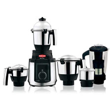 Deals and Offers on - Marlex Royal Touch Mixer Grinder 1.2 HP with 4 Stainless Steel Jar + 1 Juicer jar Black Deals, Discounts & Offers on - Marlex Royal Touch Mixer Grinder 1.2 HP with 4 Stainless Steel Jar + 1 Juicer jar Black