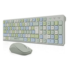 Deals, Discounts & Offers on  - Zebronics Companion 111 Wireless Keyboard and Mouse Set with 2.4GHz Nano Receiver, 103 Keys, 1600DPI, Integrated Multimedia, High Precision, Advanced Optical Sensor & Power Saving Mode (Blueberry)