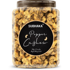 Deals and Offers on Food and Health - SUBHAKA Premium Crispy Pepper cashew | Jumbo size | Perfect party snack | Kaju | Cashews(1 kg) Deals, Discounts & Offers on Food and Health - SUBHAKA Premium Crispy Pepper cashew | Jumbo size | Perfect party snack | Kaju | Cashews(1 kg)