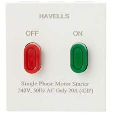 Deals and Offers on Home Improvement - Havells ORO 20 AMP Power Unit (Glossy White, Pack of 2) Deals, Discounts & Offers on Home Improvement - Havells ORO 20 AMP Power Unit (Glossy White, Pack of 2)