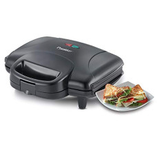 Deals, Discounts & Offers on  - Prestige 800W Sandwich Maker (PGMFD 01)| Black | Heat Resistant Bakelite Body |Non-Stick Coating | Power Indicators | Oil Free Toasting