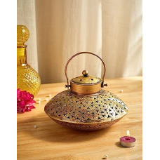 Deals, Discounts & Offers on  - Amazon Brand - Solimo Iron Degchi Doop Stand & Tealight Candle Holder