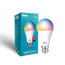 Deals and Offers on - Qubo Smart Bulb from Hero Group | 9W B22 LED | Wi-Fi & BT | Compatible with Amazon Alexa & Google Assitant (16 Million Colours, 16 Preset Scenes and Warm/Neutral/White Tunable light) Deals, Discounts & Offers on - Qubo Smart Bulb from Hero Group | 9W B22 LED | Wi-Fi & BT | Compatible with Amazon Alexa & Google Assitant (16 Million Colours, 16 Preset Scenes and Warm/Neutral/White Tunable light)