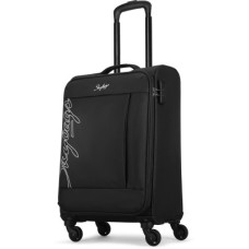 Deals, Discounts & Offers on  - SKYBAGSSmall Cabin Suitcase (58 cm) - Polyester Softsided 58 cm Cabin Stylish Luggage Trolley with 4 Wheels |Unisex - Black