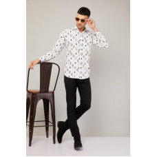 Deals and Offers on - LOUIS MONARCHMen Regular Fit Printed Spread Collar Casual Shirt Deals, Discounts & Offers on - LOUIS MONARCHMen Regular Fit Printed Spread Collar Casual Shirt
