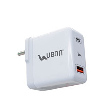Deals and Offers on Mobile Accessories - UBON CH-008 65W Type C and USB Ports Adapter, Fast Charging Power Adaptor Deals, Discounts & Offers on Mobile Accessories - UBON CH-008 65W Type C and USB Ports Adapter, Fast Charging Power Adaptor