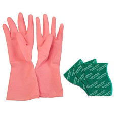 Deals and Offers on Home Improvement - Scotch-Brite Kitchen Gloves Small Pair (1 Unit) & Scotch-Brite Silver Sparks Scrub pad Deals, Discounts & Offers on Home Improvement - Scotch-Brite Kitchen Gloves Small Pair (1 Unit) & Scotch-Brite Silver Sparks Scrub pad