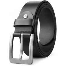 Deals, Discounts & Offers on  - METRONAUTMen Casual Black Artificial Leather Belt