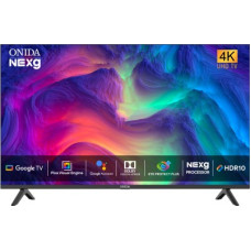 Deals, Discounts & Offers on Entertainment - [For ICICI Credit Card EMI] ONIDA 125 cm (50 inch) Ultra HD (4K) LED Smart Google TV 2023 Edition with Dolby Atmos Vision & HDR10(50UIG)
