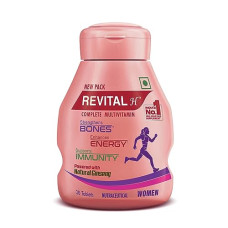 Deals, Discounts & Offers on  - Revital H for Woman with Multivitamins, Calcium, Zinc & Natural Ginseng