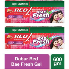 Deals, Discounts & Offers on  - Dabur Red Bae Fresh Gel Fights Bad Breath, Cavity Germs & Plaque 12hr Freshness Toothpaste(600 g)