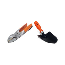 Deals, Discounts & Offers on Gardening Tools - Visko 503 Super Bypass Pruner (Manual), Orange 27 cm Transplanting Trowel