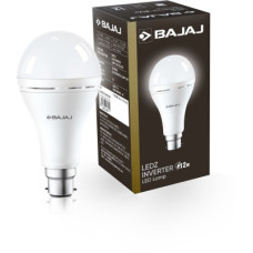 Deals, Discounts & Offers on  - BAJAJ 12 W Round B22 Inverter Bulb(White)