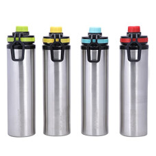 Deals, Discounts & Offers on  - Springway - Brand of Happiness Eco Neer Thunder Stainless Steel Water Bottle 900ml, Set of 4, Multicolor