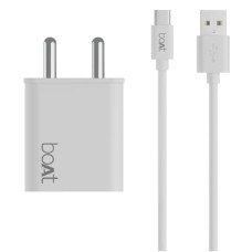 Deals, Discounts & Offers on Mobile Accessories - boAt WCDV 22.5W Dual Port Charger with 22.5W Power Delivery Support & 18W Quick Charge 3.0, Smart IC Protection, Auto Detection