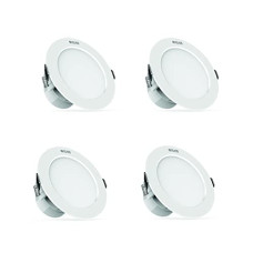 Deals and Offers on - Polycab 5 Watt LED Down Light Scintillate Integral Slim Round Smart Offers Bright Lumination Long Lifespan No Harmful Radiation (Cool White, 6500K, 4 PCS, Cut Out: 3.14 inches) Deals, Discounts & Offers on - Polycab 5 Watt LED Down Light Scintillate Integral Slim Round Smart Offers Bright Lumination Long Lifespan No Harmful Radiation (Cool White, 6500K, 4 PCS, Cut Out: 3.14 inches)