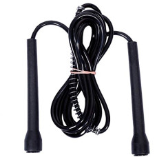 Deals and Offers on Accessories - Simran Sports Speed Skipping Rope, Jump Rope With Pvc Handle, Pvc Pencil Skipping Rope For Men, Women, Boys & Girls For Home & Outdoor Fitness (Black) Deals, Discounts & Offers on Accessories - Simran Sports Speed Skipping Rope, Jump Rope With Pvc Handle, Pvc Pencil Skipping Rope For Men, Women, Boys & Girls For Home & Outdoor Fitness (Black)