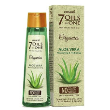 Deals and Offers on Beauty Care - Emami 7 Oils In One Organics Aloe Vera Hair Oil | Nourishing & Hydrating| Ultra-Light & Non-Sticky | Certified Organic | Free From Parabens, Sulphates & Harmful Chemicals | For Soft, Shiny Hair, 200ml Deals, Discounts & Offers on Beauty Care - Emami 7 Oils In One Organics Aloe Vera Hair Oil | Nourishing & Hydrating| Ultra-Light & Non-Sticky | Certified Organic | Free From Parabens, Sulphates & Harmful Chemicals | For Soft, Shiny Hair, 200ml