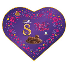 Deals and Offers on - Cadbury Dairy Milk Silk Heart Shaped Chocolate Box, 153g Deals, Discounts & Offers on - Cadbury Dairy Milk Silk Heart Shaped Chocolate Box, 153g