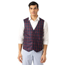 Deals and Offers on Men - Sojanya (Since 1958, Mens Cotton Blend Checked WaistCoat Deals, Discounts & Offers on Men - Sojanya (Since 1958, Mens Cotton Blend Checked WaistCoat
