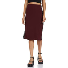 Deals and Offers on Women - Miss Olive Polyester Slit Skirt Deals, Discounts & Offers on Women - Miss Olive Polyester Slit Skirt