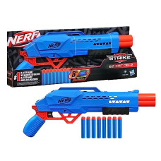 Deals, Discounts & Offers on  - Nerf Alpha Strike Big Cat DB-2 Blaster,Double-Barrel Blasting, Fires 2 Darts in a Row,Includes 8 Official Nerf Elite Darts