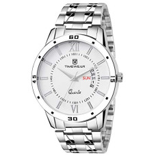 Deals and Offers on Men - TIMEWEAR Analog Day Date Functioning Stainless Steel Chain Watch Deals, Discounts & Offers on Men - TIMEWEAR Analog Day Date Functioning Stainless Steel Chain Watch