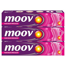 Deals and Offers on - Moov Fast Pain Relief Cream - 50g (Pack of 3) | Suitable for Back Pain, Muscle Pain, Joint Pain, Knee Pain | 100% Ayurvedic Formula | Suitable for Sports & Gym related injuries Deals, Discounts & Offers on - Moov Fast Pain Relief Cream - 50g (Pack of 3) | Suitable for Back Pain, Muscle Pain, Joint Pain, Knee Pain | 100% Ayurvedic Formula | Suitable for Sports & Gym related injuries