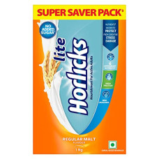 Deals and Offers on - Horlicks Lite Regular Malt Carton, 1kg Deals, Discounts & Offers on - Horlicks Lite Regular Malt Carton, 1kg