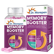 Deals and Offers on - DR. MOREPEN Memory, Focus & Mood Tablets Enriched With GABA, Ashwagandha, Chamomile & Brahmi-Vitamins B1, B2, B3, Magnesium|100% Natural & Safe For Brain Health|Non-GMO & Preservatives Free-60 Tablets Deals, Discounts & Offers on - DR. MOREPEN Memory, Focus & Mood Tablets Enriched With GABA, Ashwagandha, Chamomile & Brahmi-Vitamins B1, B2, B3, Magnesium|100% Natural & Safe For Brain Health|Non-GMO & Preservatives Free-60 Tablets