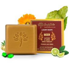 Deals, Discounts & Offers on  - Simply Vedic Luxury Cold Pressed Beer Soap Bar| Deep Moisturizing, Pore Cleansing, Soft Youthful Skin| for Hand, Face, Body| Bathing Soap Infused with Essential Oil, Gift Set