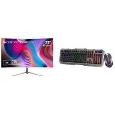 Deals, Discounts & Offers on  - ZEBRONICS AC32FHD LED Curved 75Hz 80cm (32