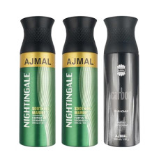 Deals and Offers on Beauty Care - Ajmal 2 Nightingale for Men & Women and 1 Carbon Deals, Discounts & Offers on Beauty Care - Ajmal 2 Nightingale for Men & Women and 1 Carbon