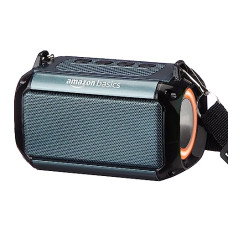 Deals, Discounts & Offers on Electronics - AmazonBasics Bluetooth 9W Speaker, with TWS Function, Powerful Bass, BT 5.1, MicroSD Card Slot, RGB Lights, AUX Input, USB Support, and in-Built Noise Cancelling Mic (Grey)