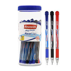 Deals, Discounts & Offers on Stationery - Reynolds RACER GEL, 20 CT, 15 BLUE, 3 BLACK & 2 REDI Lightweight Gel Pen With Comfortable Grip