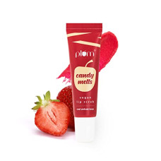 Deals and Offers on - Plum Candy Melts Vegan Lip Scrub | Red Velvet Love | Heals Dry, Chapped Lips | With Plant-based Oils & Waxes | 100% Vegan | 12g Deals, Discounts & Offers on - Plum Candy Melts Vegan Lip Scrub | Red Velvet Love | Heals Dry, Chapped Lips | With Plant-based Oils & Waxes | 100% Vegan | 12g